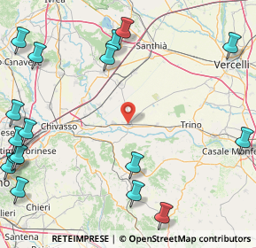 Mappa Via Faldella, 13044 Crescentino VC, Italia (26.39111)