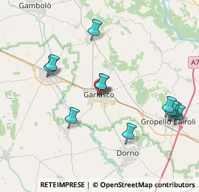 Mappa Vicolo Solitario, 27026 Garlasco PV, Italia (4.04909)