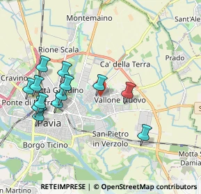 Mappa Via Gambarana, 27100 Pavia PV, Italia (2.01538)