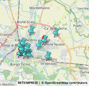 Mappa Via Oltrepò, 27100 Pavia PV, Italia (1.82733)