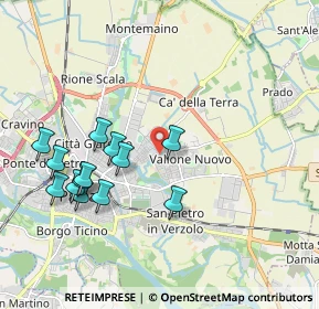 Mappa Via Gambarana, 27100 Pavia PV, Italia (2.01077)