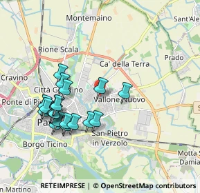 Mappa Via Gambarana, 27100 Pavia PV, Italia (1.8735)