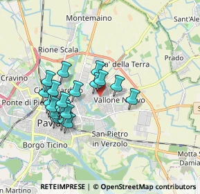 Mappa Via Gambarana, 27100 Pavia PV, Italia (1.5945)