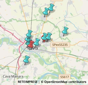 Mappa Via Oltrepò, 27100 Pavia PV, Italia (3.03091)
