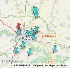 Mappa Via Oltrepò, 27100 Pavia PV, Italia (3.57923)