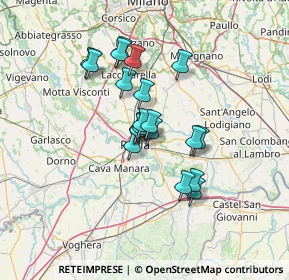 Mappa Via Oltrepò, 27100 Pavia PV, Italia (10.006)