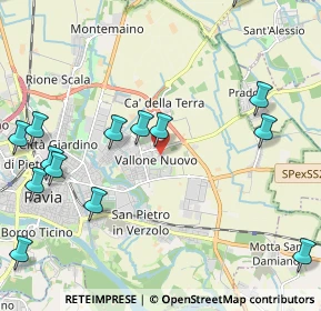 Mappa Via Alcide de Gasperi, 27100 Pavia PV, Italia (2.70857)