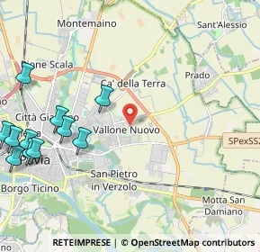 Mappa Via Alcide de Gasperi, 27100 Pavia PV, Italia (2.91273)