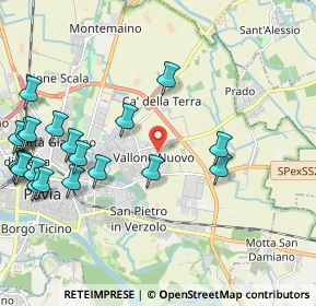 Mappa Via Alcide de Gasperi, 27100 Pavia PV, Italia (2.6065)