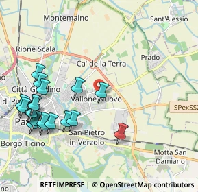 Mappa Via Alcide de Gasperi, 27100 Pavia PV, Italia (2.4835)