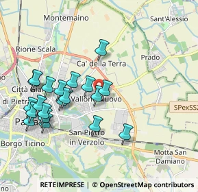 Mappa Via Alcide de Gasperi, 27100 Pavia PV, Italia (1.974)