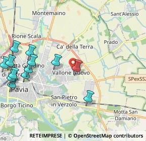 Mappa Via Alcide de Gasperi, 27100 Pavia PV, Italia (2.64231)