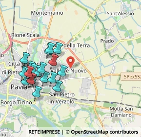 Mappa Via Alcide de Gasperi, 27100 Pavia PV, Italia (2.0315)