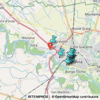 Mappa Piazzale Tevere, 27100 Pavia PV, Italia (1.75667)