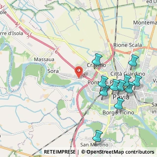 Mappa Piazzale Tevere, 27100 Pavia PV, Italia (2.42)
