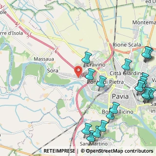 Mappa Piazzale Tevere, 27100 Pavia PV, Italia (3.1195)