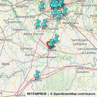 Mappa Piazzale Tevere, 27100 Pavia PV, Italia (22.2355)
