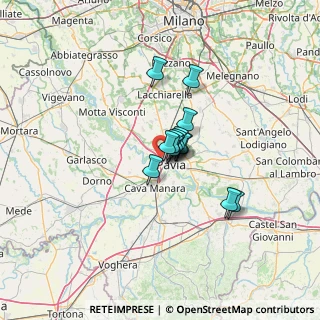 Mappa Piazzale Tevere, 27100 Pavia PV, Italia (7.12857)