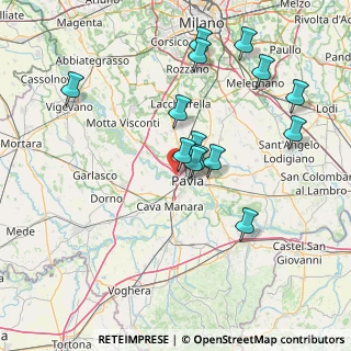 Mappa Piazzale Tevere, 27100 Pavia PV, Italia (14.96429)