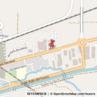 Mappa Corso G. Ferraris, 207, 10034 Chivasso, Torino (Piemonte)