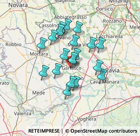 Mappa Via Tramia, 27026 Garlasco PV, Italia (10.5295)