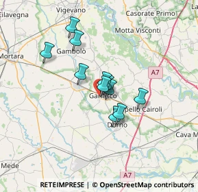 Mappa Via Tramia, 27026 Garlasco PV, Italia (4.70545)