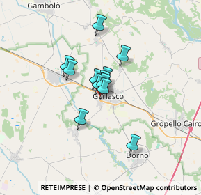 Mappa Via Tramia, 27026 Garlasco PV, Italia (2.04667)