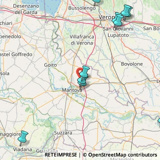 Mappa Via Fossamana, 46030 San Giorgio Bigarello MN, Italia (34.776)