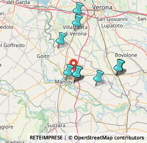 Mappa Via Fossamana, 46030 San Giorgio Bigarello MN, Italia (12.28545)