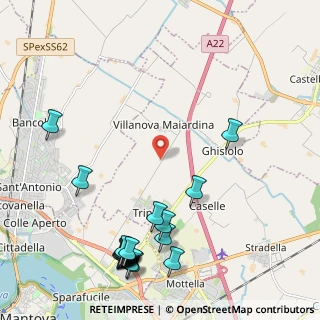 Mappa Via Fossamana, 46030 San Giorgio Bigarello MN, Italia (2.833)