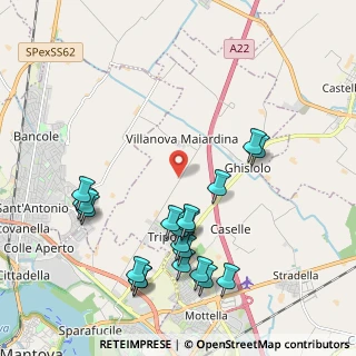 Mappa Via Fossamana, 46030 San Giorgio Bigarello MN, Italia (2.2975)