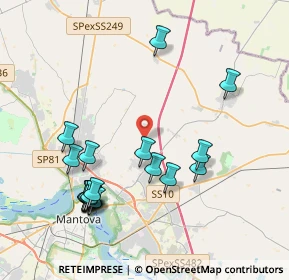 Mappa Via Fossamana, 46030 San Giorgio Bigarello MN, Italia (4.3395)