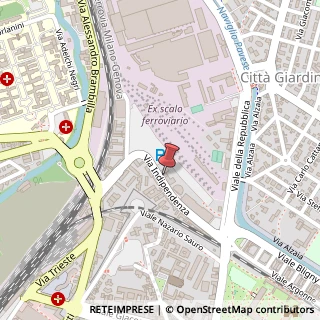 Mappa Via Indipendenza, 9, 27100 Pavia, Pavia (Lombardia)