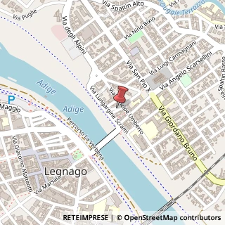 Mappa Via San Pietro Nuovo, 4, 37045 Legnago, Verona (Veneto)