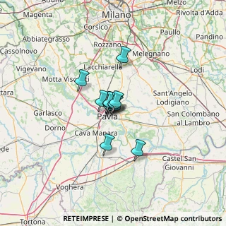 Mappa Via Monferrato, 27100 Pavia PV, Italia (5.88917)