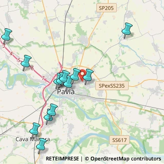 Mappa Via Monferrato, 27100 Pavia PV, Italia (4.66923)