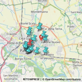 Mappa Via Monferrato, 27100 Pavia PV, Italia (1.509)