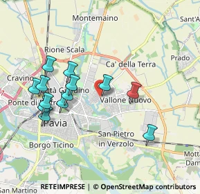 Mappa Via Monferrato, 27100 Pavia PV, Italia (1.86692)