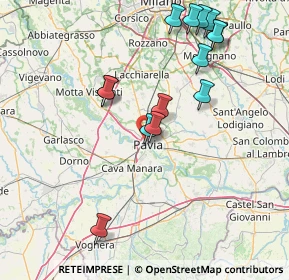 Mappa Via Francesco Flarer, 27100 Pavia PV, Italia (16.45571)