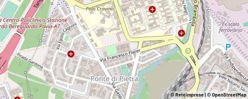 Mappa Pavia