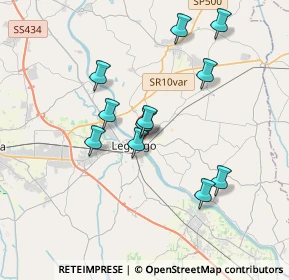 Mappa Via Giacomo Puccini, 37045 Legnago VR, Italia (3.31455)