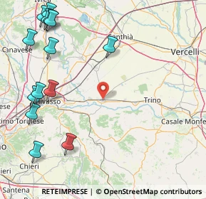 Mappa 13044 Crescentino VC, Italia (23.59857)