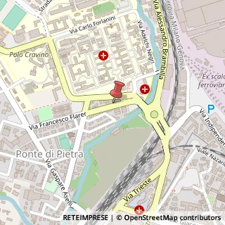 Mappa Via Lombroso, 12, 27100 Pavia, Pavia (Lombardia)