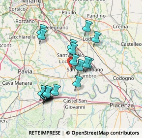 Mappa Via Avv. G. Forni, 27010 Inverno e Monteleone PV, Italia (13.545)