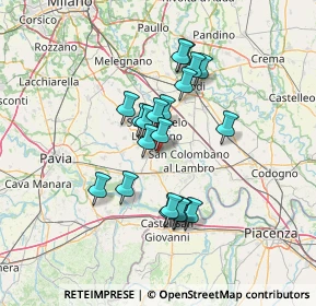 Mappa Via Avv. G. Forni, 27010 Inverno e Monteleone PV, Italia (11.133)