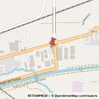 Mappa Via dei Bersaglieri, 22 B, 10034 Chivasso, Torino (Piemonte)