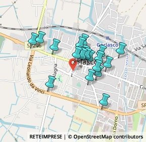 Mappa Via Asilo, 27026 Garlasco PV, Italia (0.3365)