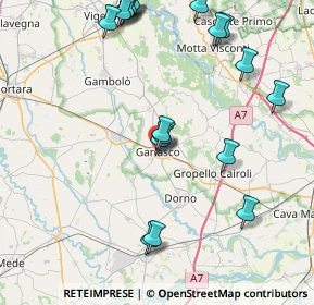 Mappa Via Asilo, 27026 Garlasco PV, Italia (10.202)