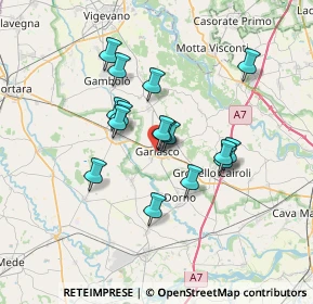 Mappa Via Asilo, 27026 Garlasco PV, Italia (5.55938)