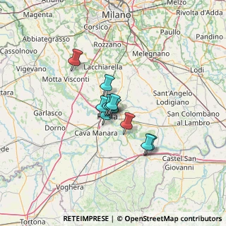 Mappa Piazzale del Crosione, 27100 Pavia PV, Italia (7.44818)